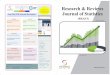 Research & reviews journal of statistics (vol3, issue1)