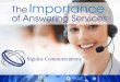The Importance of Answering Services