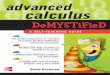 ɷAdvanced calculus demystified by david bachman