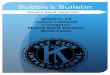 Bobbie's Bulletin volume 1 issue 8