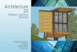 Christaine Allyssa Dichosa Architecture 20 Midterm Portfolio