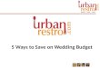 5 ways to save on wedding budget