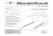 NordickTrack Treadmill 1500