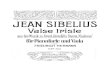 Sibelius Valse Op.44 Viola Piano