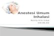 Anestesi Umum Inhalasi
