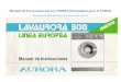 Manual de Lavarropas Aurora T5808