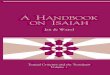 (Textual Criticism and the Translator, V. 1) Jan De Waard-A Handbook on Isaiah-Eisenbrauns (1997).pdf