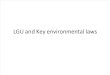 LGU and Key Environmental Laws