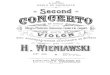 Wieniawski Violin Concerto No_2