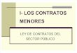 Ley de Contratos Del Sector Publico-CONTRATOS-MENORES