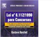 Lei 8.112/1990 para Concursos - Gustavo Barchet - 2011