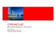 Oracle Support Presentation