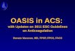 ACS Management and ESC Guidelines