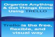 Organize Everything & Get Things Done Using Trello