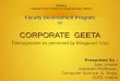 Corporate Geeta