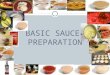 10.0 Basic Sauce Preparation