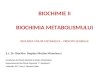 Biochimie 4 - Principii de Reglare a Cailor Metabolice CATB (an III)