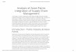 Analysis of Asian Paints Integration of Supply Chain Management