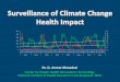 PRESENTATION: Surveillance of Climate Change Health Impact