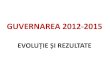 Guvernarea 2012 2015 Evolutie Si Rezultate
