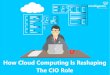 How Cloud Computing Service is Reshaping the CIO Role