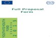 Full Proposal Template Y2Y 2015