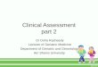 Clinical Assessment 2