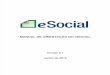 MOS 2.1 - Manual de Orientação Do ESocial