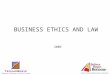 Business Ethics and Law[1].Final