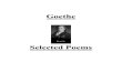19 Goethe - Selected Poems