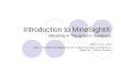 Introduction to Minesight - Topo Surfaces