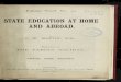 State Education at Home and Abroad - Fabian Society / J.W Martin (1894)