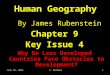 December 6, 2015S. Mathews1 Human Geography By James Rubenstein Chapter 9 Key Issue 4 Why Do Less Developed Countries Face Obstacles to Development?