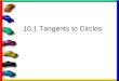 10.1 Tangents to Circles. Objectives/Assignment Students will learn to Identify segments and lines related to circles. Use properties of a tangent to