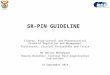 SR-PIN GUIDELINE Cluster: Food Control and Pharmaceutical Products Regulation and Management Directorate: Clinical Evaluations and Trials Ms Hellen Moropyane