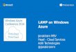 Windows Azure Conference 2014 LAMP on Windows Azure
