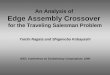 An Analysis of Edge Assembly Crossover for the Traveling Salesman Problem Yuichi Nagata and Shigenobu Kobayashi IEEE, Conference on Evolutionary Computation,