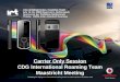 Facilitating the deployment of international roaming service for CDMA operators around the world Carrier Only Session CDG International Roaming Team Maastricht