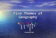 Five Themes of Geography M.R. HE.L.P. ovementegionumannvironment Interaction ocationlace