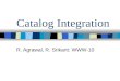 Catalog Integration R. Agrawal, R. Srikant: 
