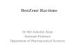 BenZene Ractions Dr Md Ashraful Alam Assistant Professor Department of Pharmaceutical Sciences