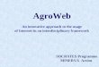 AgroWeb SOCRATES Programme MINERVA Action An innovative approach to the usage of Internet in an interdisciplinary framework