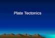 Plate Tectonics. The Theory of Seafloor Spreading 1.On the ocean floor there are areas where the seafloor is getting bigger. 2.Researchers used sound