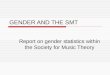 GENDER AND THE SMT Report on gender statistics within the Society for Music Theory