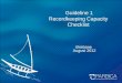 Guideline 1 Recordkeeping Capacity Checklist Brisbane August 2012