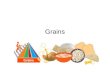 Grains. Servings of Bread, Rice, & Grains The Food guide pyramid recommends 6- 11 ounces of breads, grains, rice, pasta or cereal each day. How big is