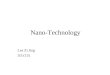 Nano-Technology Lee Zi Jing 3i3 (13). What is nano-technology? Nano-technology is the study of matter at an atomic scale It generally deals with materials