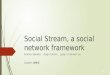 Social Stream, a social network framework Antonio Tapiador ， Diego Carrera ， Joaqu´ın Salvach´ua Speaker: 饒展榕 1