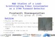 R&D Studies of a Lead-Scintillating Fiber Calorimeter as a STAR Forward Detector Prashanth Shanmuganathan (for FCal group at STAR)  Physics and R&D goals