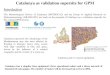 Catalunya as validation supersite for GPM Catalunya and it’s current equipment. Catalunya represents the climatology of the Mediterranean area (the most